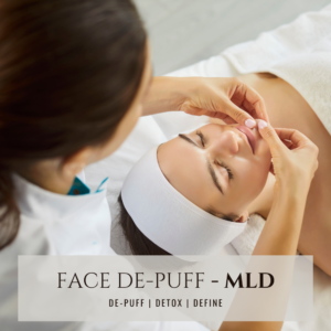 Lymphatic drainage facial Singapore — Face De-Puff MLD treatment at Roses & More Skin Alchemy Tanjong Pagar