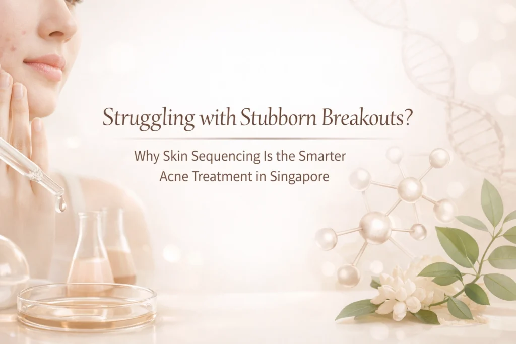 Acne treatment Singapore skin sequencing approach — Roses & More Skin Alchemy