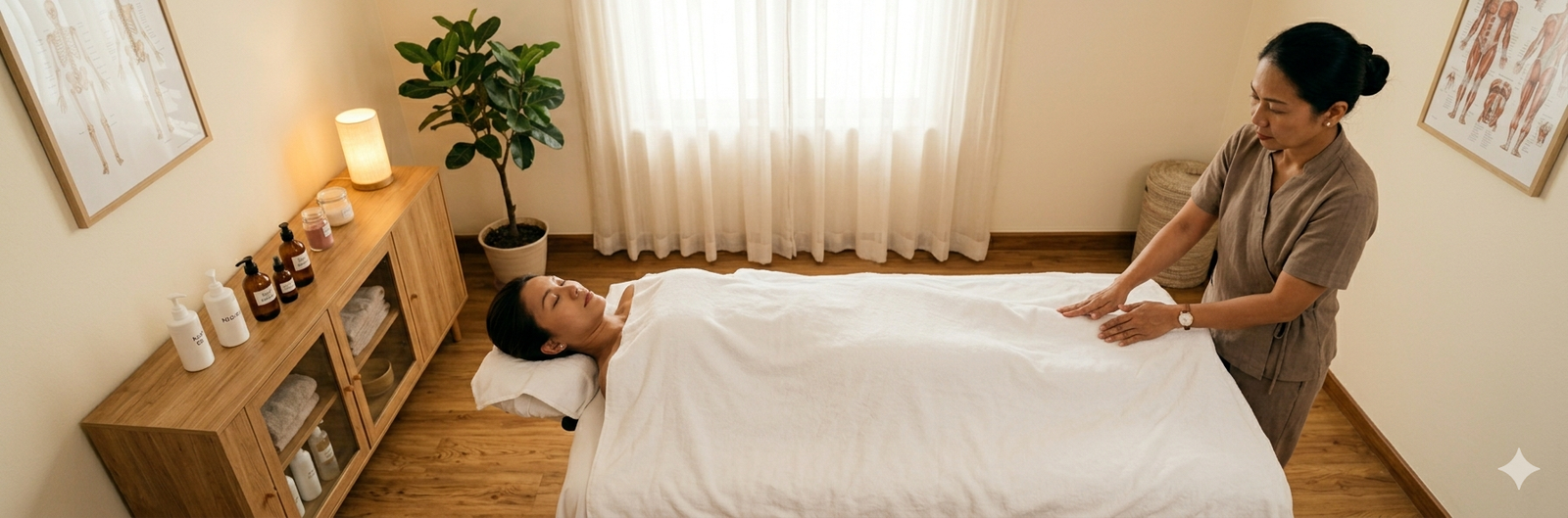 Total De-Puff lymphatic drainage face body Singapore at Roses & More Skin Alchemy Tanjong Pagar