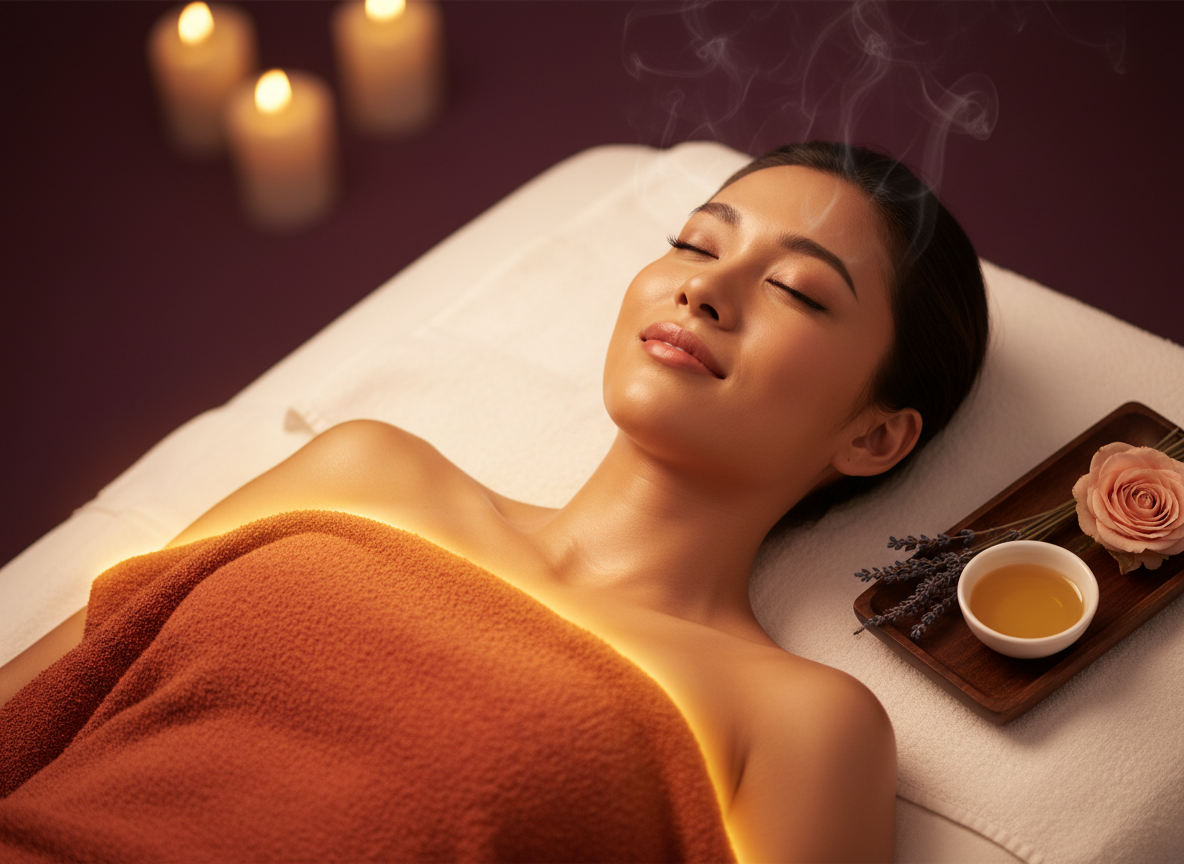 Detox body wrap Singapore &mdash; DETOX COCOON Signature at Roses & More Skin Alchemy