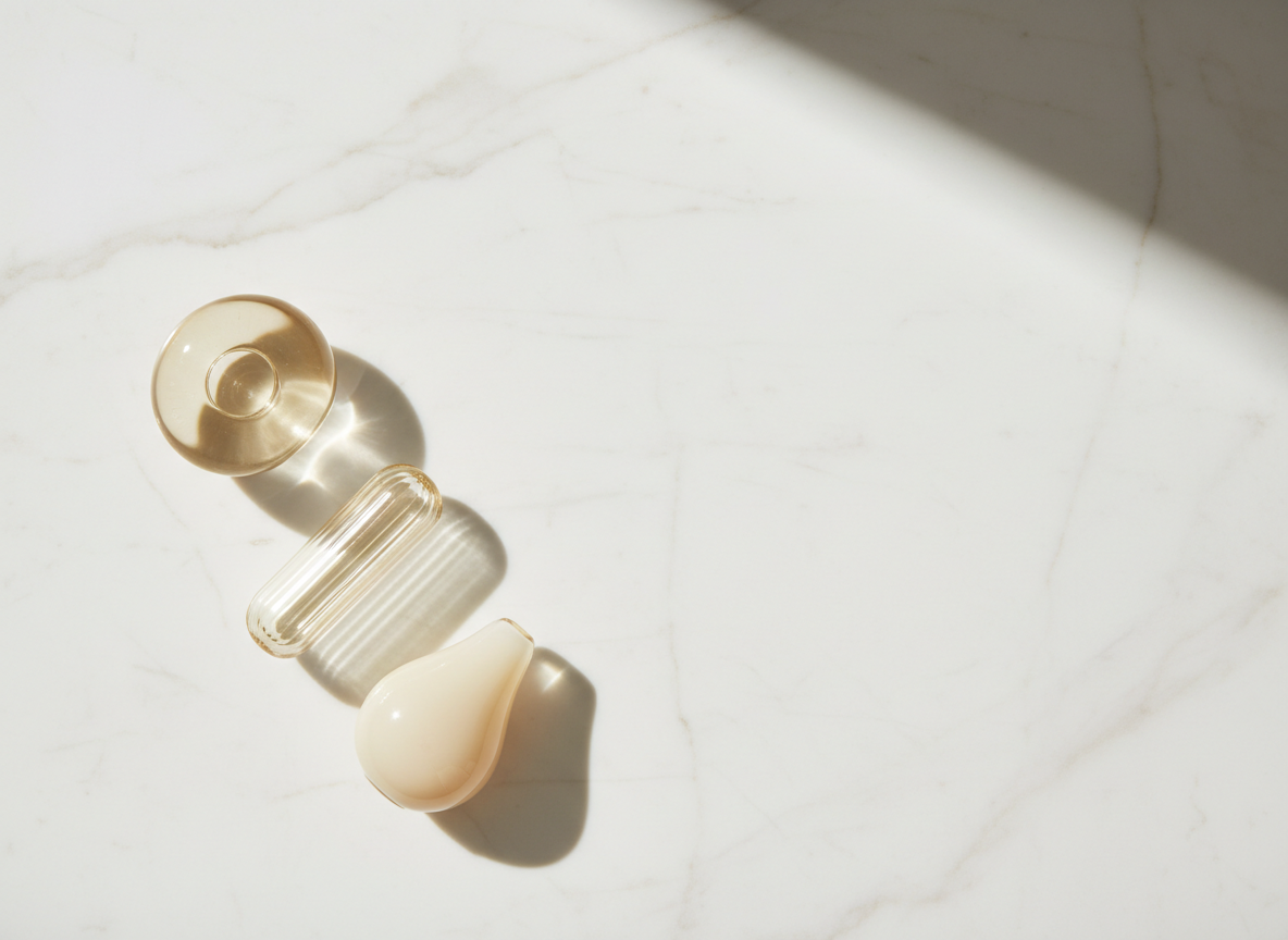Skin sequencing facial Singapore — objects in deliberate sequence at Roses & More Skin Alchemy